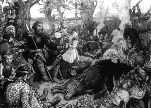 В Васнецов Отдых В Мономаха после охоты 1893 г К тому же существовали по - фото 3
