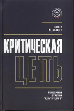 Элияху Голдратт Критическая цепь обложка книги