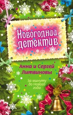 Анна и Сергей Литвиновы За минуту до Нового года обложка книги