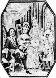 Портрет Петра I с семьей Миниатюра на финифти Г С Мусикийского 1717 г - фото 5