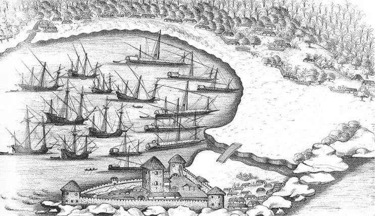 Для морских операций вдоль побережья Индии португальцы использовали не только - фото 33