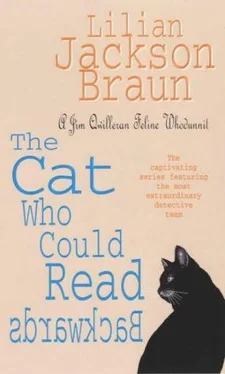 Lilian Braun The Cat Who Could Read Backwards обложка книги