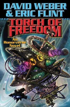 David Weber Torch of Freedom обложка книги