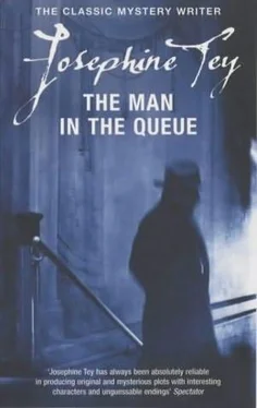 Josephine Tey The Man in the Queue обложка книги