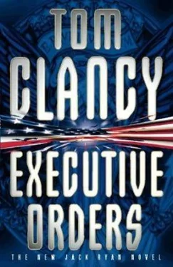 Tom Clancy Executive Orders обложка книги