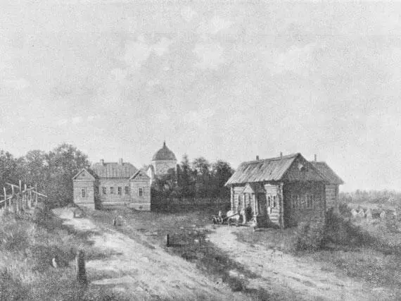Тарханы пензенское имение ЕААрсеньевой Середниково Въезд в усадьбу - фото 8