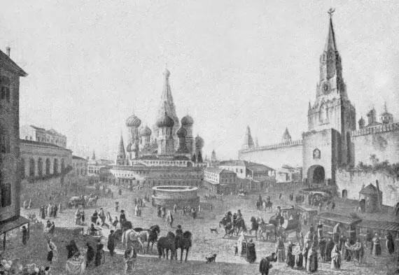 Москва Красная площадь Начало XIX в Летний лагерь Школы гвардейских - фото 13
