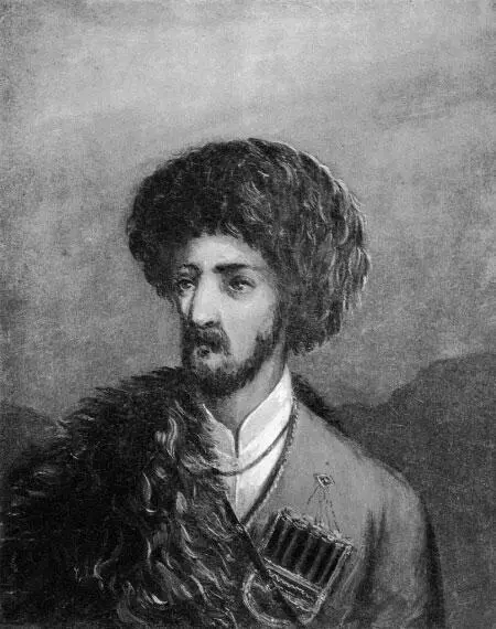 Черкес Картина Лермонтова Холст масло 1838 МЮЛермонтов на привале в - фото 26