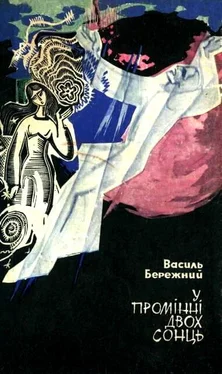 Василий Бережный У промінні двох сонць обложка книги