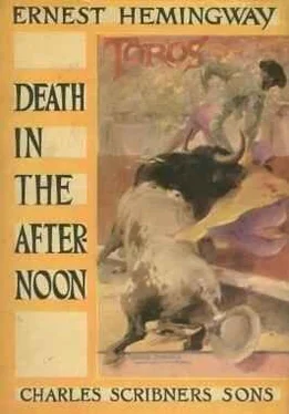 Эрнест Хемингуэй Death in the afternoon обложка книги