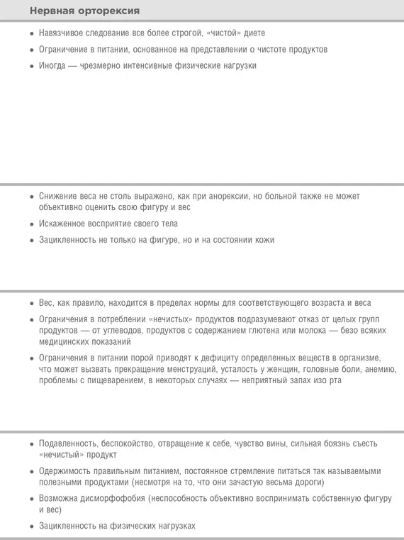 Орторексики далеко не всегда видят в зеркале искаженный образ своего тела и - фото 3