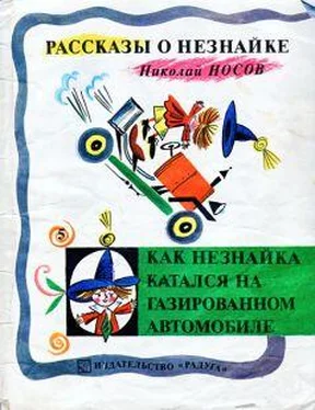 Николай Носов Как Незнайка катался на газированном автомобиле обложка книги