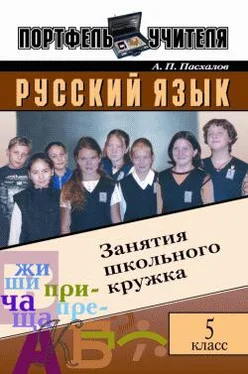 Анатолий Пасхалов Русский язык: Занятия школьного кружка: 5 класс обложка книги