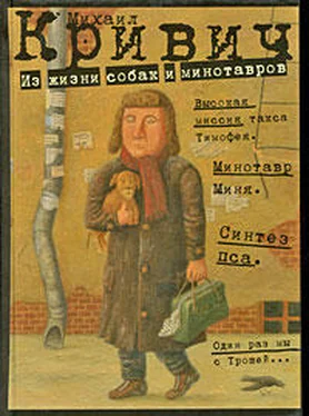 Михаил Кривич Из жизни собак и минотавров обложка книги