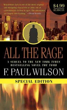 F. Paul Wilson All the Rage обложка книги
