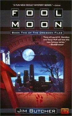 Jim Butcher Fool Moon обложка книги