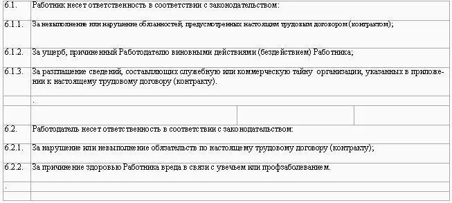 7 Иные условия трудового договора контракта Рис 3 Унифицированная форма - фото 14