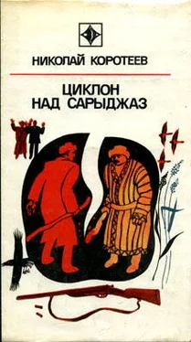 Николай Коротеев Циклон над Сарыджаз обложка книги
