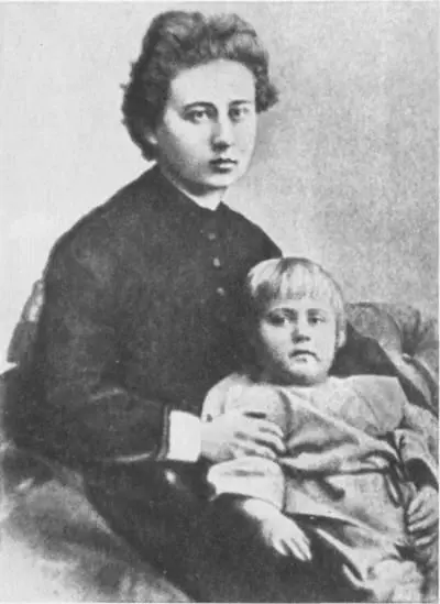 Елена Оттобальдовна КириенкоВолошина с Максом 1878 г Киев Александр - фото 2