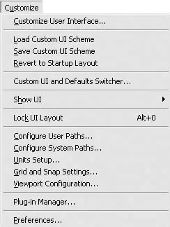 Рис 113Меню Customize Настройка При выборе команды Customize User - фото 13