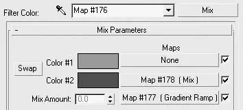 Карта Gradient Ramp Усовершенствованный градиент содержит два цвета черный и - фото 1135