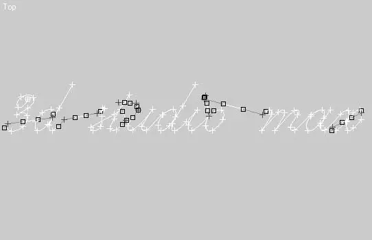 Рис 843Выделенные вершины сплайна расположенные на границах между словами - фото 511