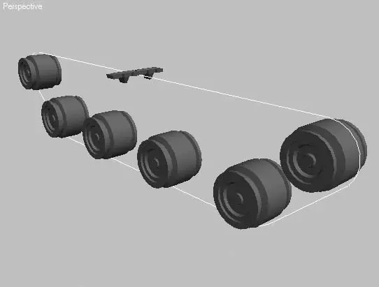 Рис 864Окно проекции Perspective Перспектива после загрузки стартовой - фото 536