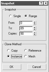 Рис 869Настройки создаваемых копий в окне Snapshot Снимок ПРИМЕЧАНИЕ - фото 542