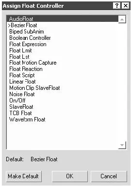 Рис 895Окно Assign Float Controller Назначить контроллер с плавающей - фото 582