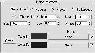 Рис 1014Настройки свитка Noise Parameters Параметры шума Рис - фото 879