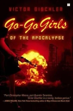 Victor Gischler Go-Go Girls of the Apocalypse обложка книги