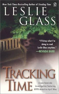 Leslie Glass Tracking Time обложка книги