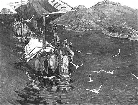 Н К Рерих Заморские гости 1902 Король повсюду насаждал датских чиновников - фото 2