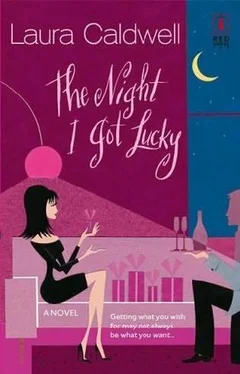 Laura Caldwell The Night I got Lucky обложка книги