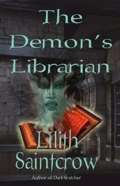 Lilith Saintcrow The Demon's Librarian обложка книги