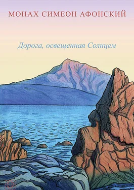 Симеон Афонский Дорога, освещенная Солнцем обложка книги