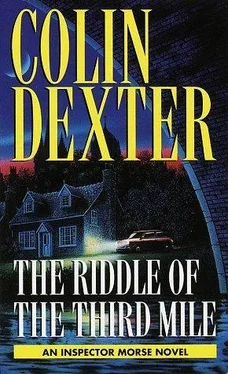 Colin Dexter The Riddle Of The Third Mile обложка книги