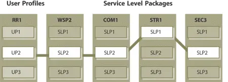 Figure 533 Mapping user profiles to service level packages This component - фото 122