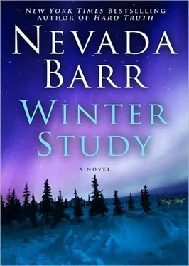 Nevada Barr Winter Study обложка книги