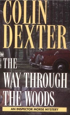 Colin Dexter The Way Through The Woods обложка книги