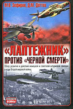 Михаил Зефиров Лаптежник против «черной смерти». Обзор развития и действий немецкой и советской штурмовой авиации в ходе Второй мировой войны обложка книги