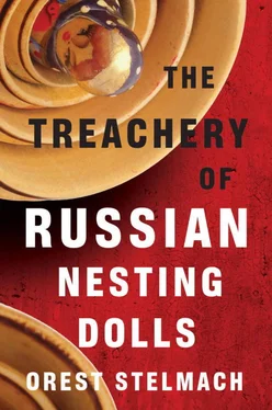 Orest Stelmach The Treachery of Russian Nesting Dolls обложка книги