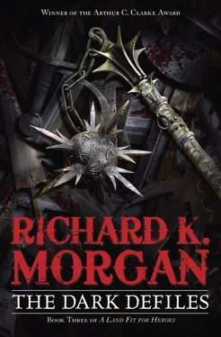 Ричард Морган The Dark Defiles обложка книги