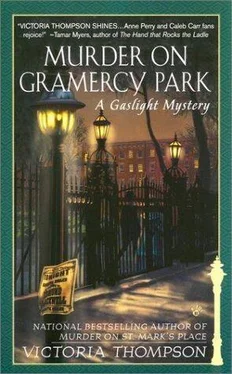 Victoria Thompson Murder On GramercyPark обложка книги