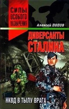 Алексей Попов Диверсанты Сталина: НКВД в тылу врага обложка книги