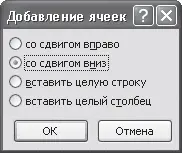 Рис 516Окно Добавление ячеек Для удаления элементов таблицы выделите то что - фото 239