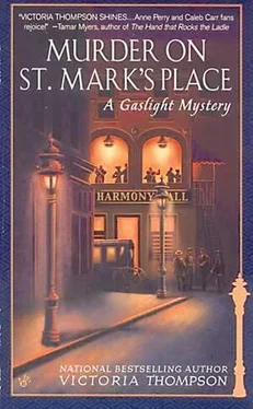 Victoria Thompson Murder on St. Mark’s place обложка книги