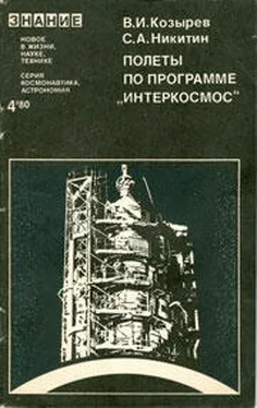 Валентин Козырев Полеты по программе «Интеркосмос» обложка книги