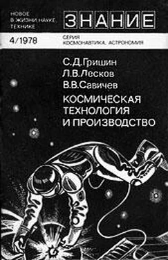 Сергей Гришин Космическая технология и производство обложка книги