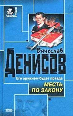 Вячеслав Денисов Месть по закону обложка книги